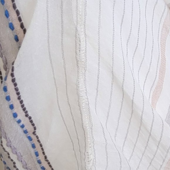 Soft Surroundings Boho Open Front "Cape May Topper" Flawed, but Easily Mendable - Picture 12 of 12